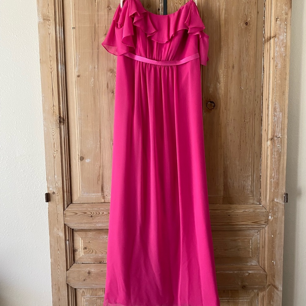David’s Bridal Begonia Bridesmaid Dress